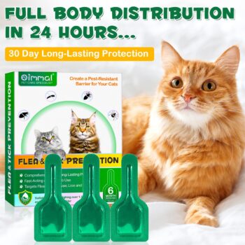 Oimmal Flea & Tick Prevention (6P) - 2Pack