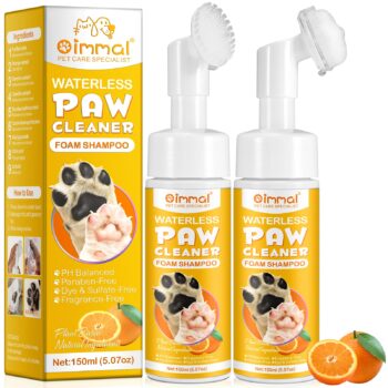 Oimmal No-Rinse Paw Cleaner Foam - 2 Packs