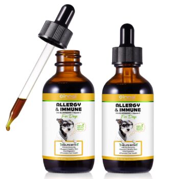 Oimmal Allergy & Immune Drops for Dogs - LOT of 2