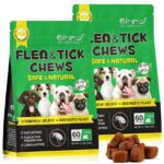 Oimmal Flea & Tick Prevention Soft Chews for Dogs - 2 Packs