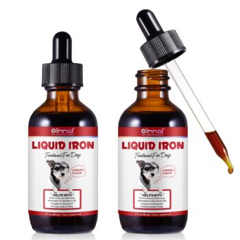 Oimmal Liquid Iron Drops for Dogs - LOT of 2