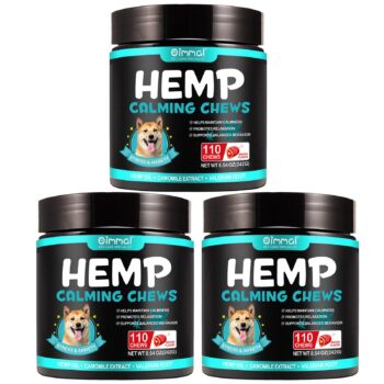 Oimmal Hemp Calming Chews / Bacon Flavor - 3 Packs