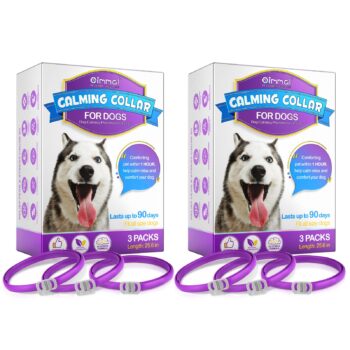 Oimmal Calming Collar for Dogs - 2 Packs