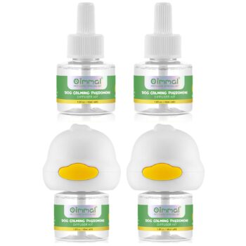Oimmal Dog Calming Pheromone Diffuser Kit - 4 Packs