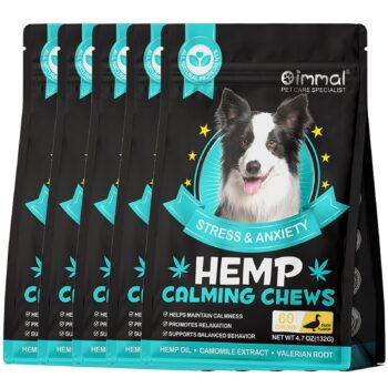 Oimmal Hemp Calming Chews - 60 Chews / Duck Flavor - 5 Packs