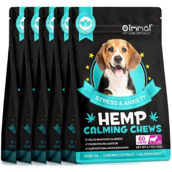 Oimmal Hemp Calming Chews - 60 Chews / Beef Flavor - 5 Packs